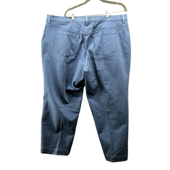 Gloria Vanderbilt Amanda Jeans Womens 22WP Short Blue Straight High Rise - Picture 2 of 11